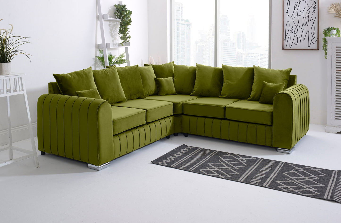 SOFA WORLD 2956311405-OLIVE