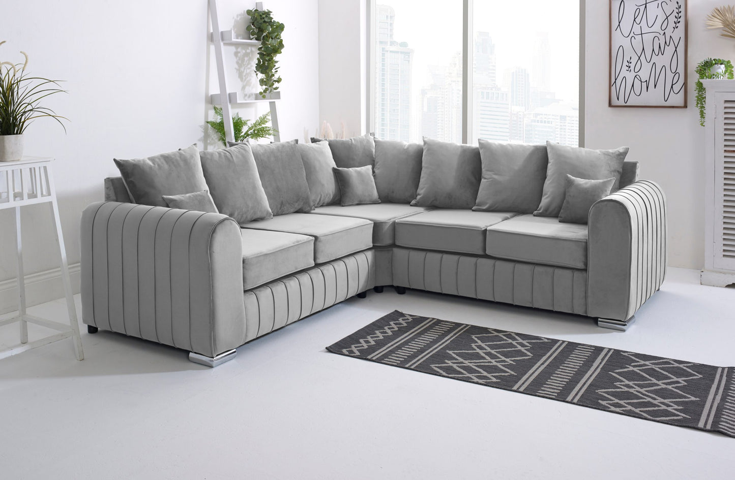 SOFA WORLD 2956311405-PEBBLE