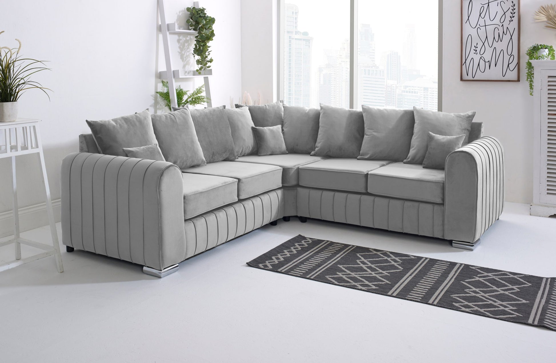 SOFA WORLD 2956311405-SILVER