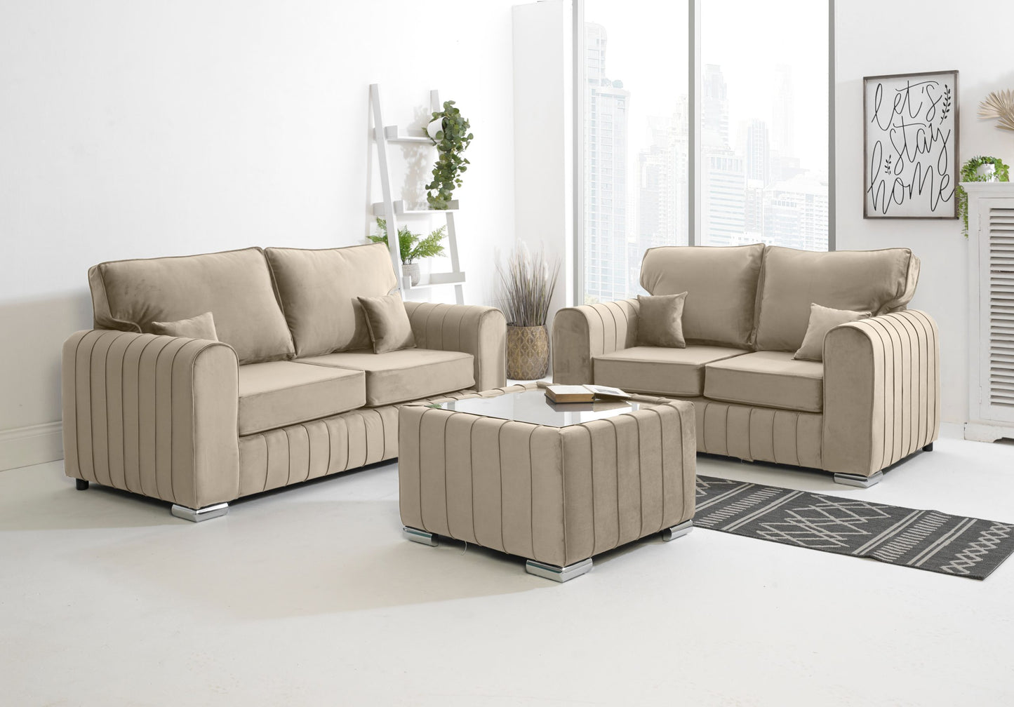 SOFA WORLD 2956311420-CREAM