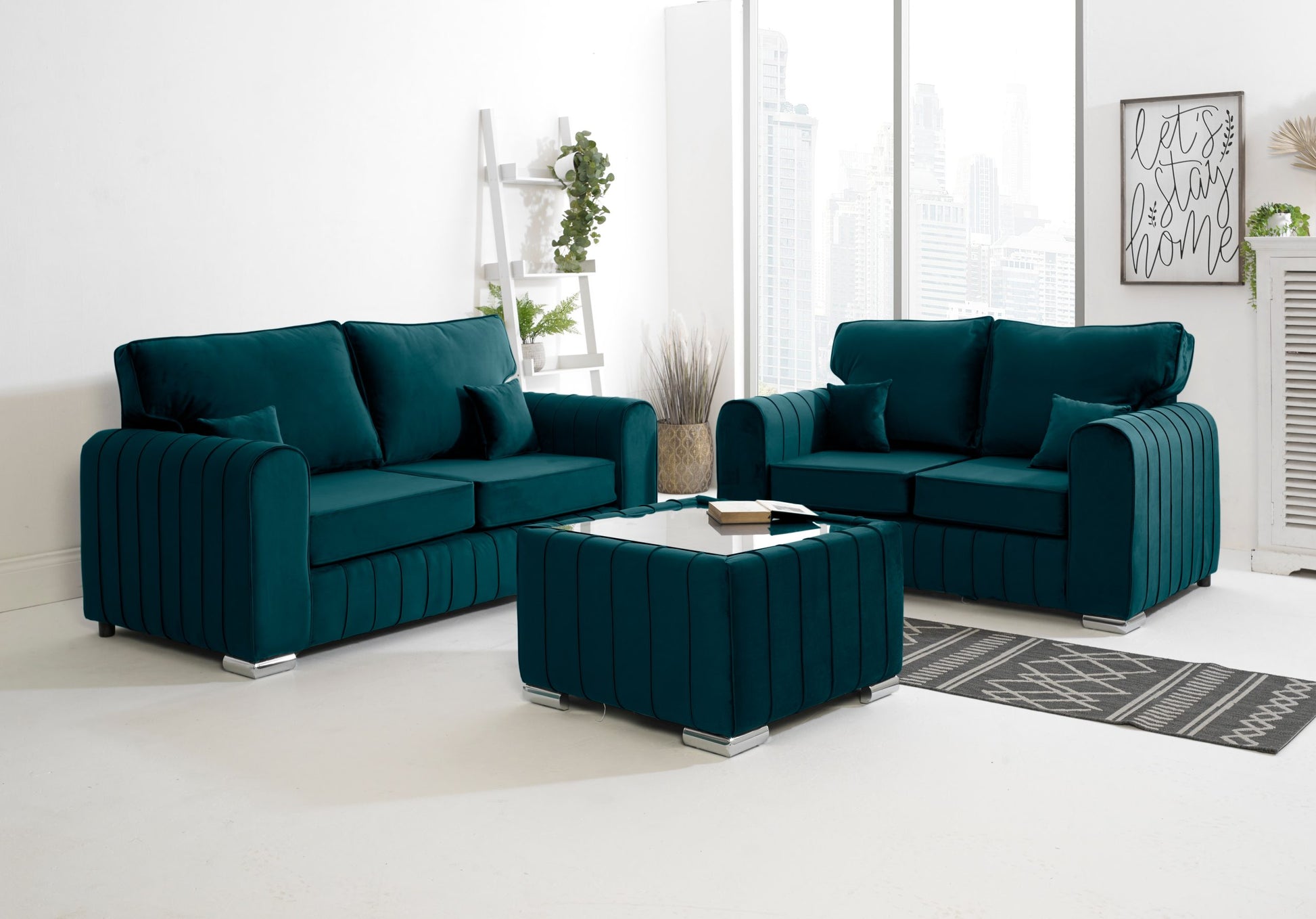 SOFA WORLD 2956311420-NEW TEAL