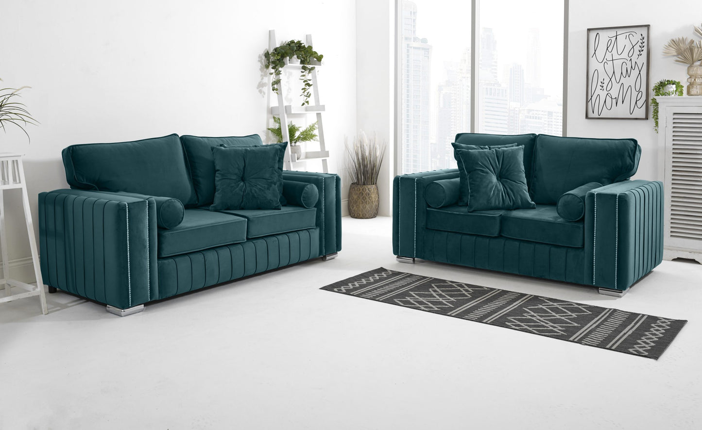 SOFA WORLD 2956311439-NEW TEAL