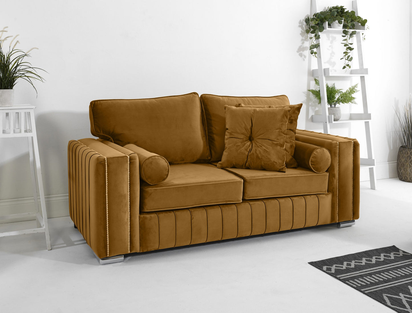 SOFA WORLD 2956311440-BURNT ORANGE