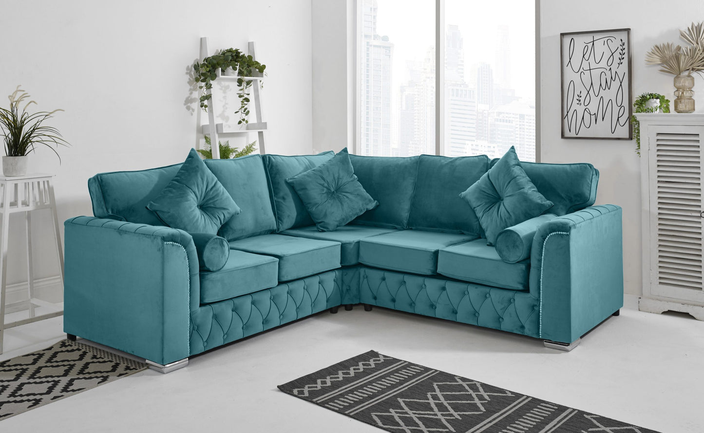 SOFA WORLD 2956311454-TURQUOISE