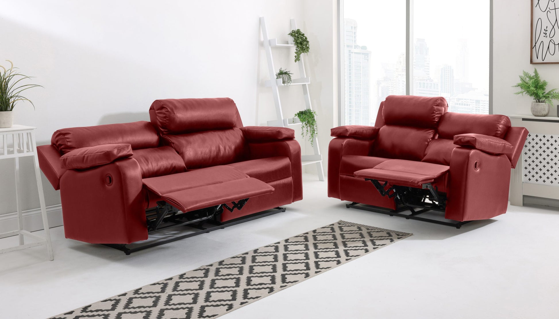 SOFA WORLD. 29780355-BOLERO_BURGUNDY