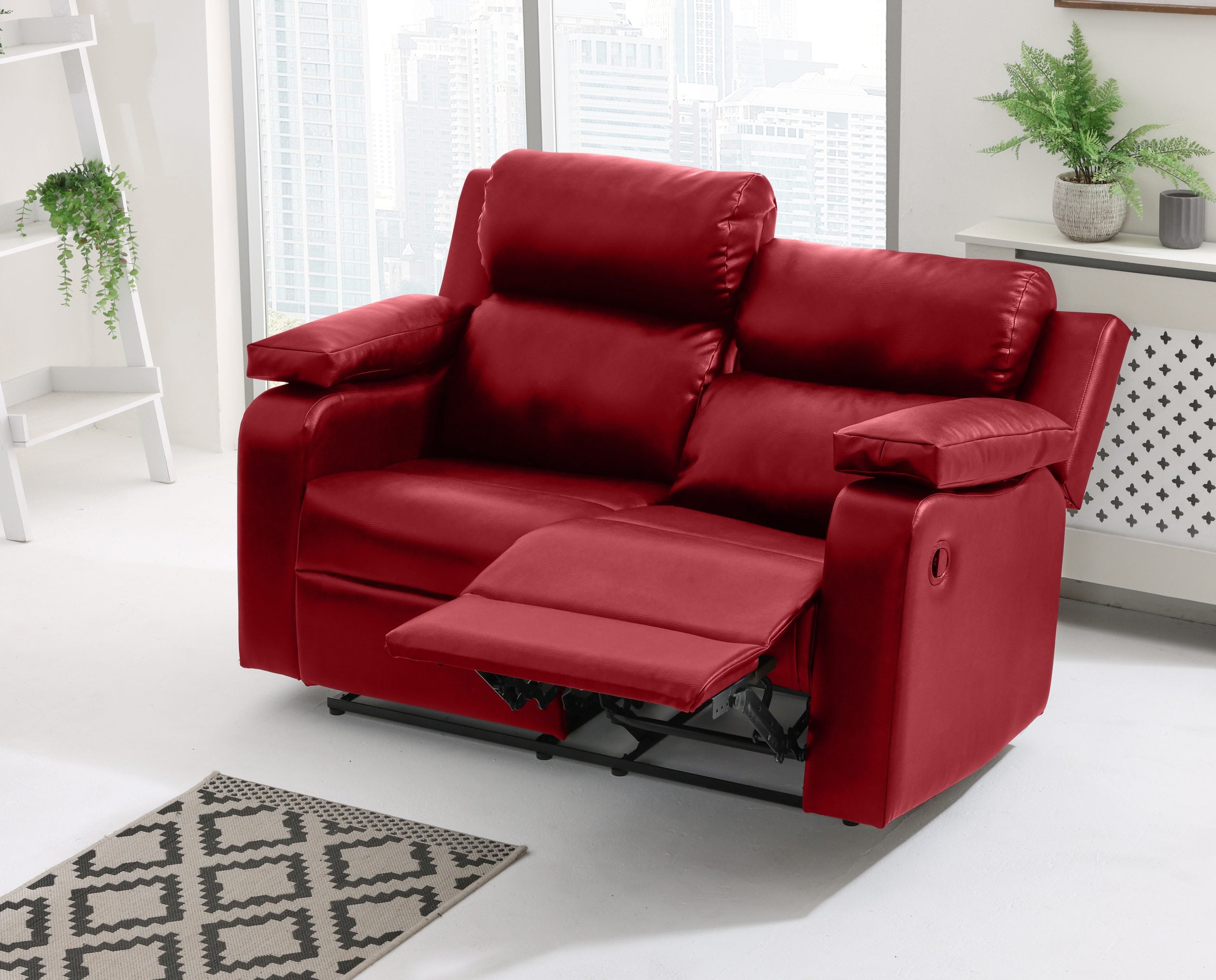 Shop Bolero 2 Seater Leather Recliner Sofa at Sofa World Live in Comfort Sofas on Finance Finance for Sofas