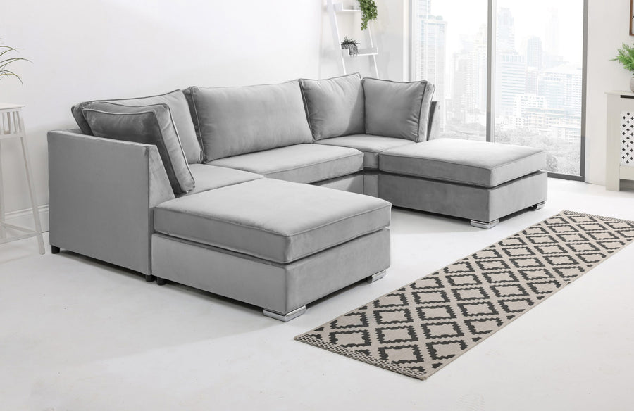 SOFA WORLD. 29780462-SILVER