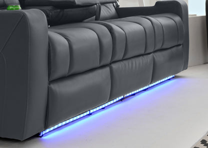 Bolero - 3 Seater - Leather Recliner