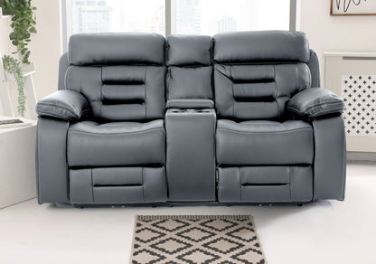 Omanto - 2 Seater - Leather Recliner