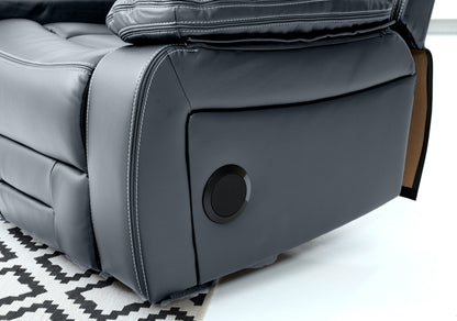 Omanto - 3 Seater - Leather Recliner