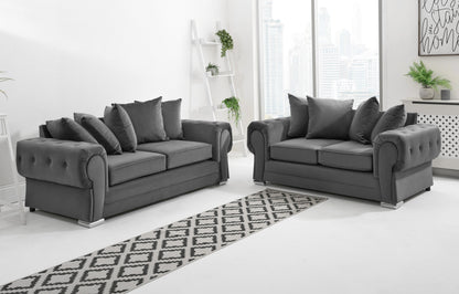 Verona Plush 3+2 Scatterback