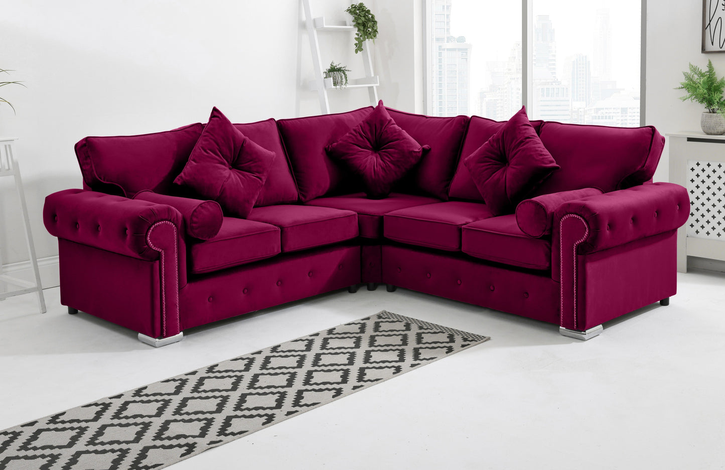 Olympia Corner Fullback + Extra Cushions