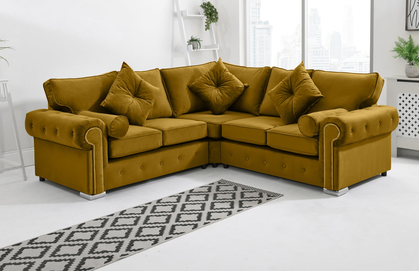 Olympia Corner Fullback + Extra Cushions