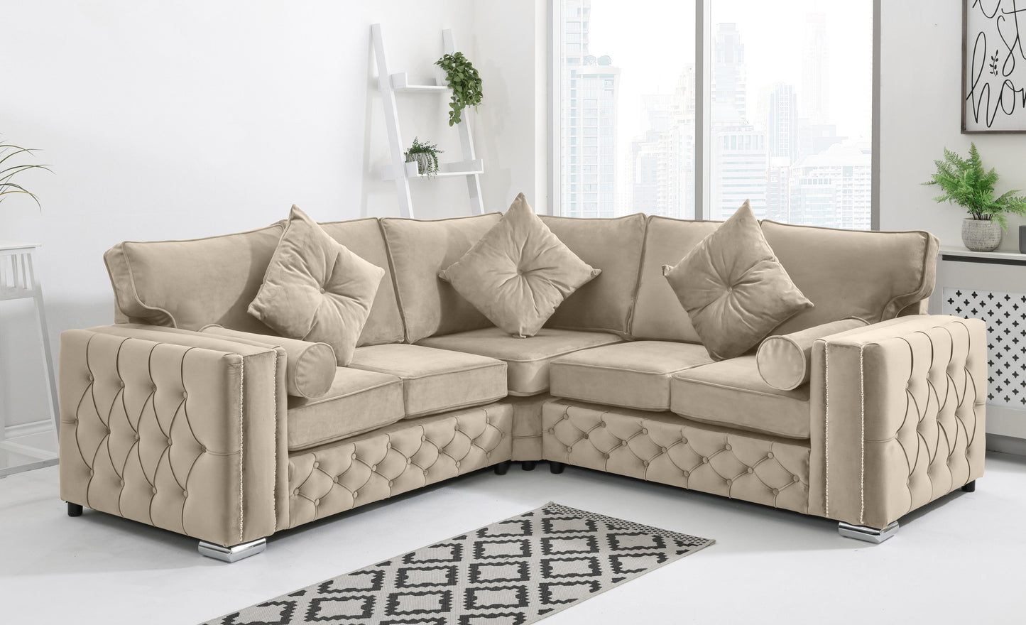 Milano Corner Fullback + Extra Cushions