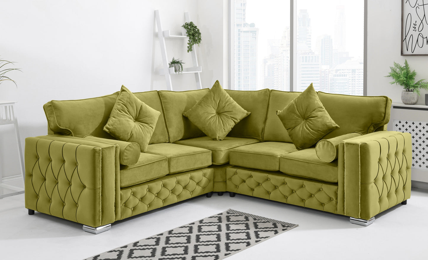 Milano Corner Fullback + Extra Cushions