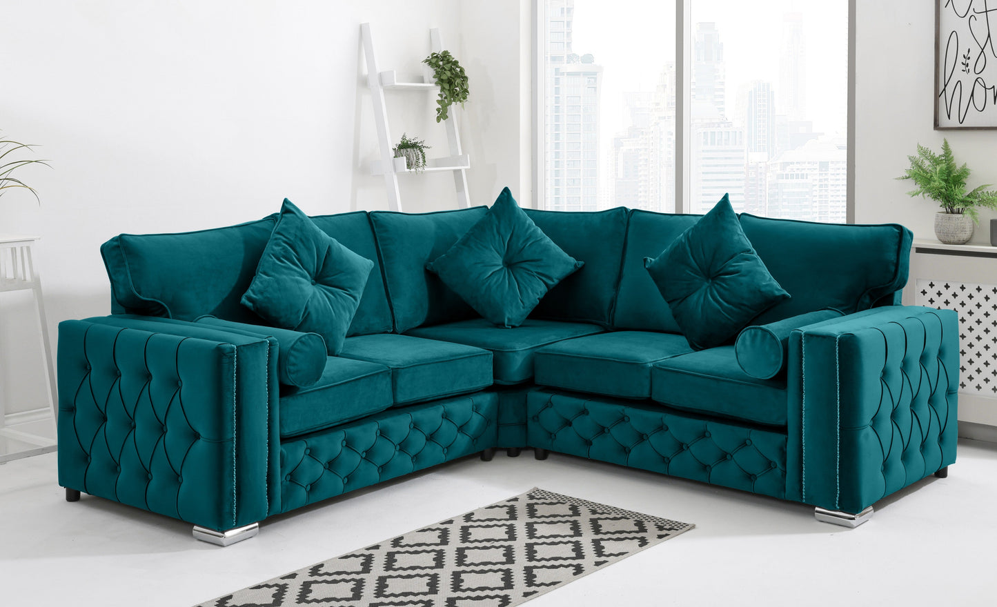 Milano Corner Fullback + Extra Cushions