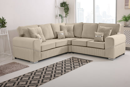 Monaco Corner Fullback - 2c2 - Bolster / Buttoned Cushions