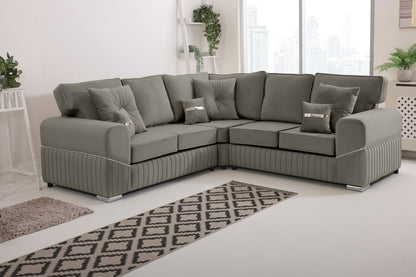 Monaco Corner Fullback - 2c2 - Bolster / Buttoned Cushions