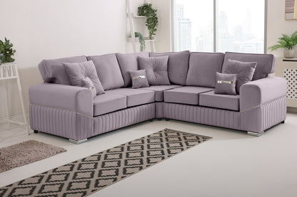 Monaco Corner Fullback - 2c2 - Bolster / Buttoned Cushions