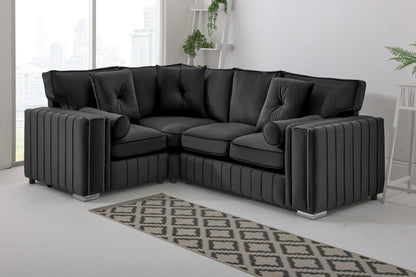 Layla Corner Fullback - 1c2 + Bolster / Buttoned Cushions