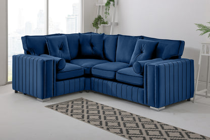 Layla Corner Fullback - 1c2 + Bolster / Buttoned Cushions