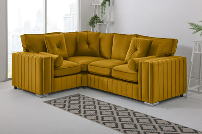 Layla Corner Fullback - 1c2 + Bolster / Buttoned Cushions