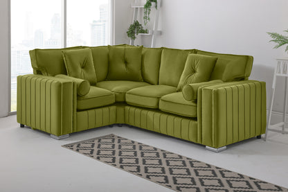 Layla Corner Fullback - 1c2 + Bolster / Buttoned Cushions