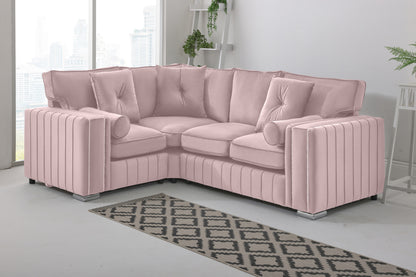 Layla Corner Fullback - 1c2 + Bolster / Buttoned Cushions