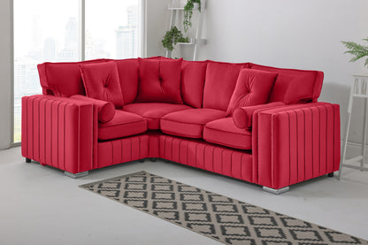 Layla Corner Fullback - 1c2 + Bolster / Buttoned Cushions