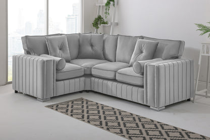 Layla Corner Fullback - 1c2 + Bolster / Buttoned Cushions