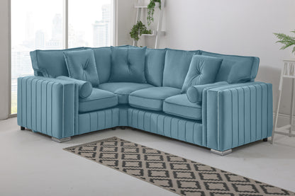 Layla Corner Fullback - 1c2 + Bolster / Buttoned Cushions