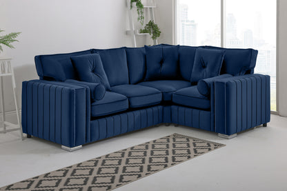 Layla Corner Fullback - 2c1 + Bolster / Buttoned Cushions