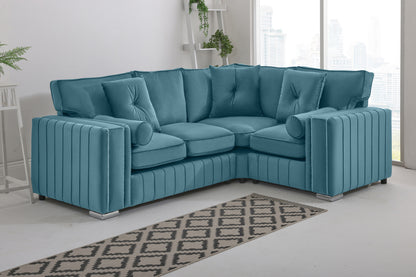 Layla Corner Fullback - 2c1 + Bolster / Buttoned Cushions