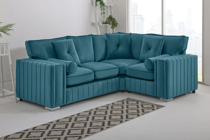 Layla Corner Fullback - 2c1 + Bolster / Buttoned Cushions