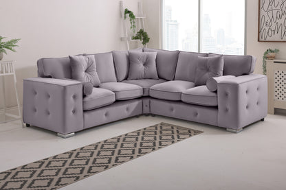 Howard Corner Fullback - 2c2 + Bolster / Buttoned Cushions
