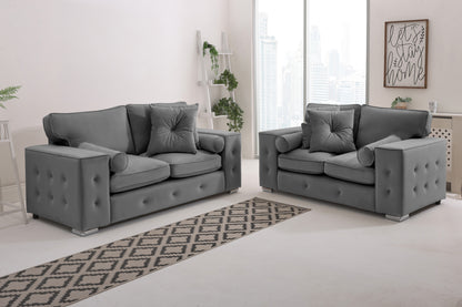 Howard 3+2 Fullback  + Bolster / Buttoned Cushions