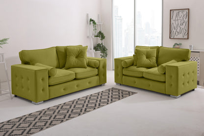 Howard 3+2 Fullback  + Bolster / Buttoned Cushions