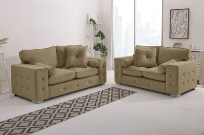 Howard 3+2 Fullback  + Bolster / Buttoned Cushions