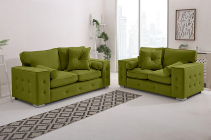 Howard 3+2 Fullback  + Bolster / Buttoned Cushions