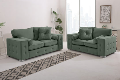Howard 3+2 Fullback  + Bolster / Buttoned Cushions