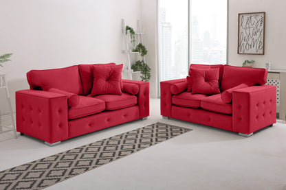 Howard 3+2 Fullback  + Bolster / Buttoned Cushions