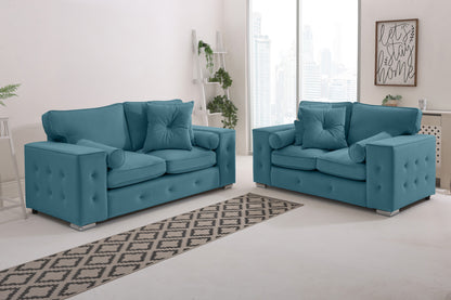 Howard 3+2 Fullback  + Bolster / Buttoned Cushions