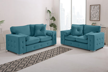 Howard 3+2 Fullback  + Bolster / Buttoned Cushions