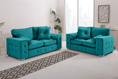 Howard 3+2 Fullback  + Bolster / Buttoned Cushions