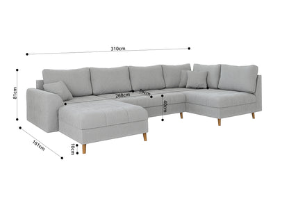 Ariella U Shape Sofa