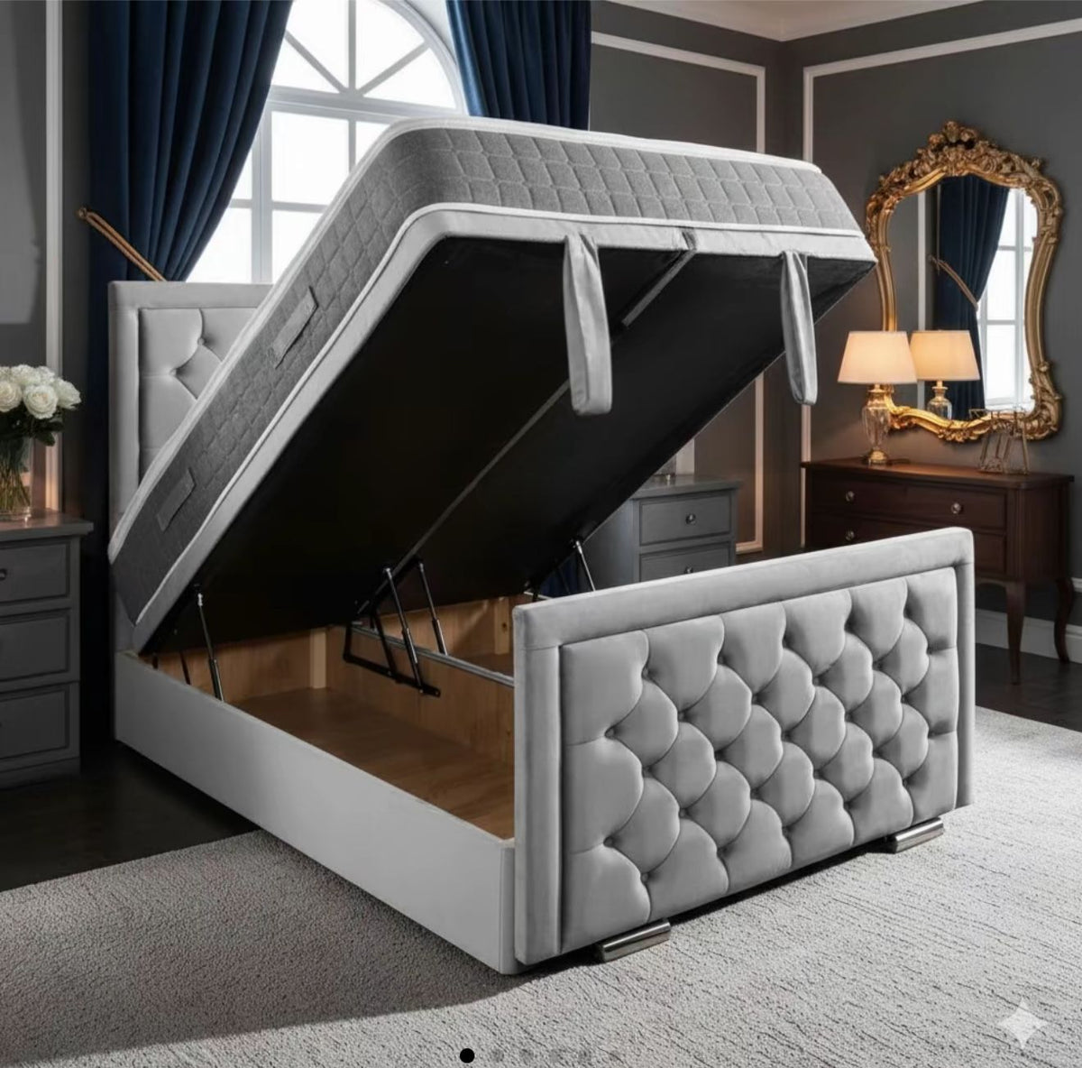 Chesterfield Ottoman Divan Bed