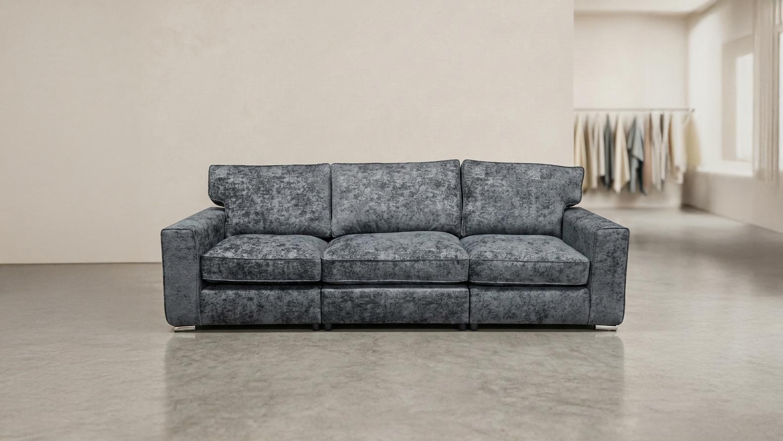 Urban Slate Luxe 3+2 Seater Sofa