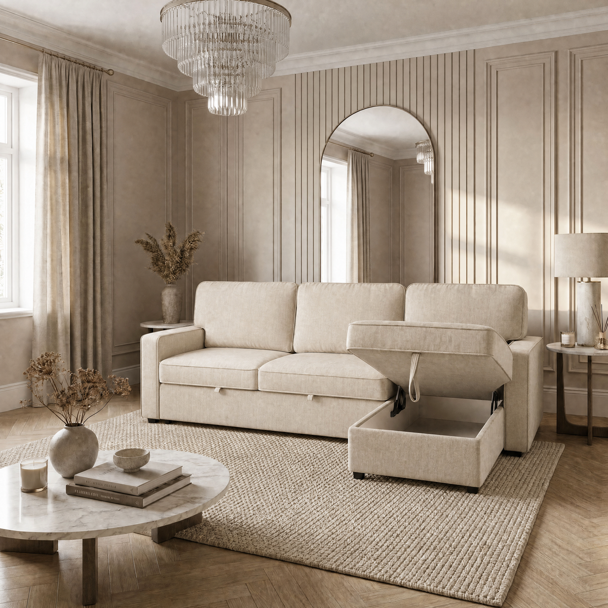 Varello Chaise Sofa Bed