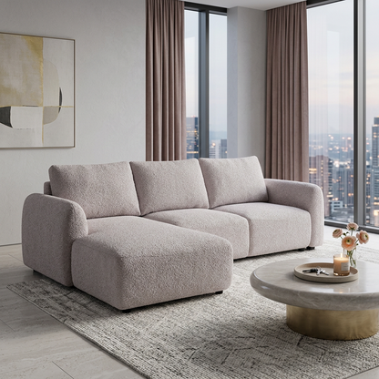 Varese Left-Facing Chaise Sofa