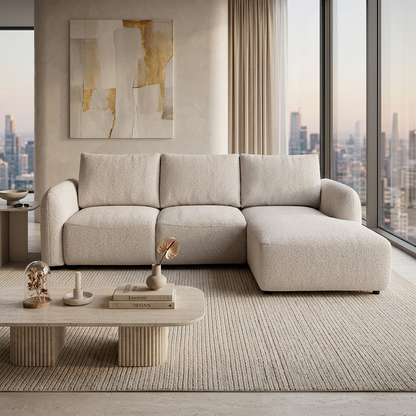 Varese Right-Facing Chaise Sofa
